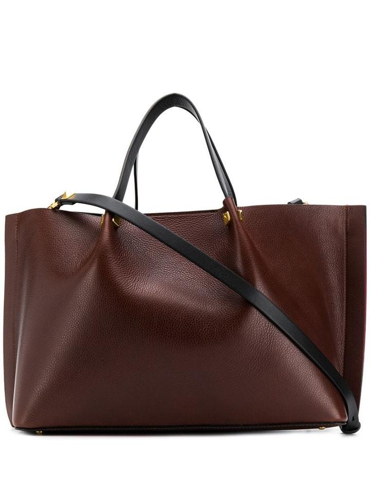 Valentino Valentino Garavani Medium Vlogo Escape Bag - Brown