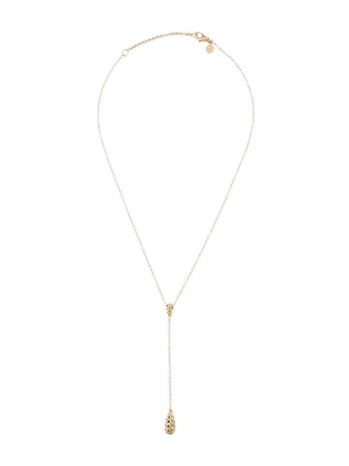 John Hardy Classic Droplet Chain Necklace - Gold