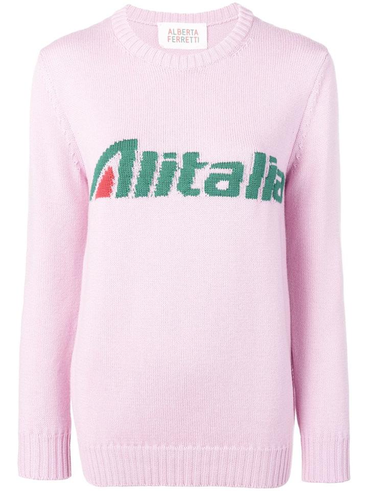 Alberta Ferretti Alitalia Jumper - Pink