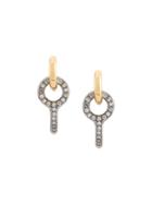 Charlotte Chesnais 18kt Yellow And White Gold Twin Pave Diamond