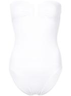 Eres Strapless Swimsuit - White