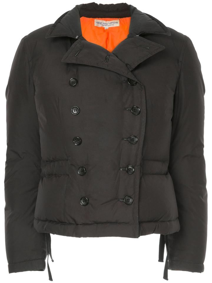 Comme Des Garçons Vintage Padded Fitted Jacket - Black