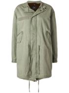 Steffen Schraut Classic Midi Parka Coat - Green