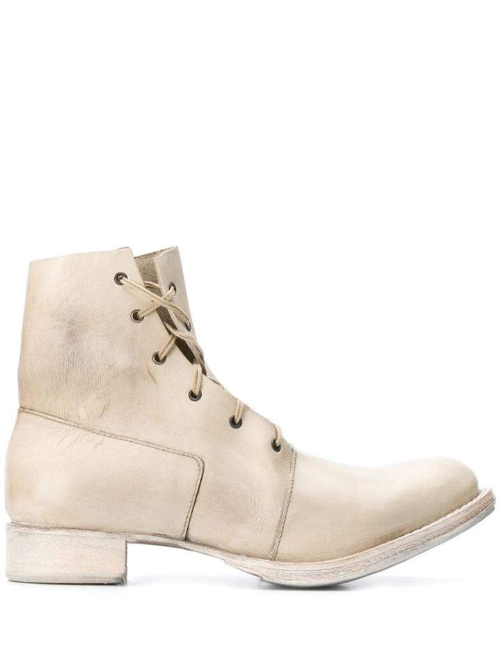Cherevichkiotvichki Asymmetric Boots - Neutrals