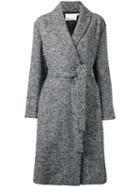 Alexander Wang Bouclé Coat, Women's, Size: 0, Black, Wool/polyester/nylon/cupro