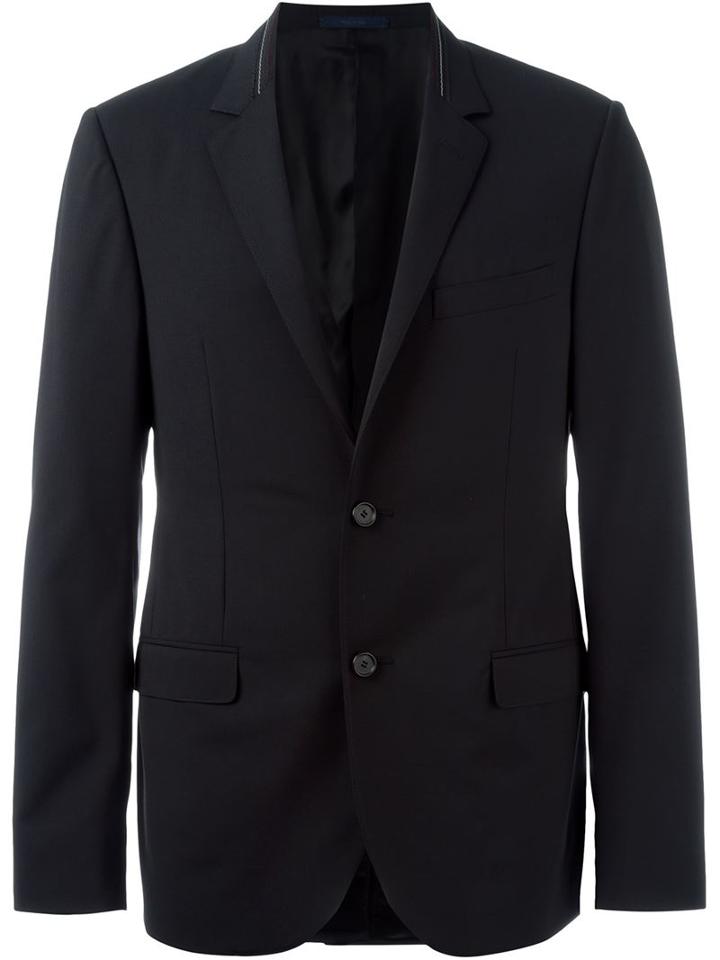 Lanvin Lapel Stitch Detail Blazer