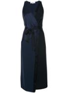 Dvf Diane Von Furstenberg Belted Wrap Dress - Blue