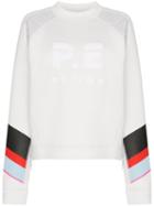 P.e Nation Textured Logo Sweatshirt - White