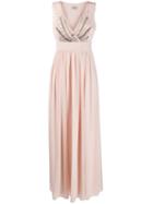 Liu Jo Embellished Neckline Gown - Pink