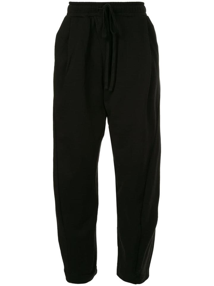 Julius Loose Sweatpants - Black