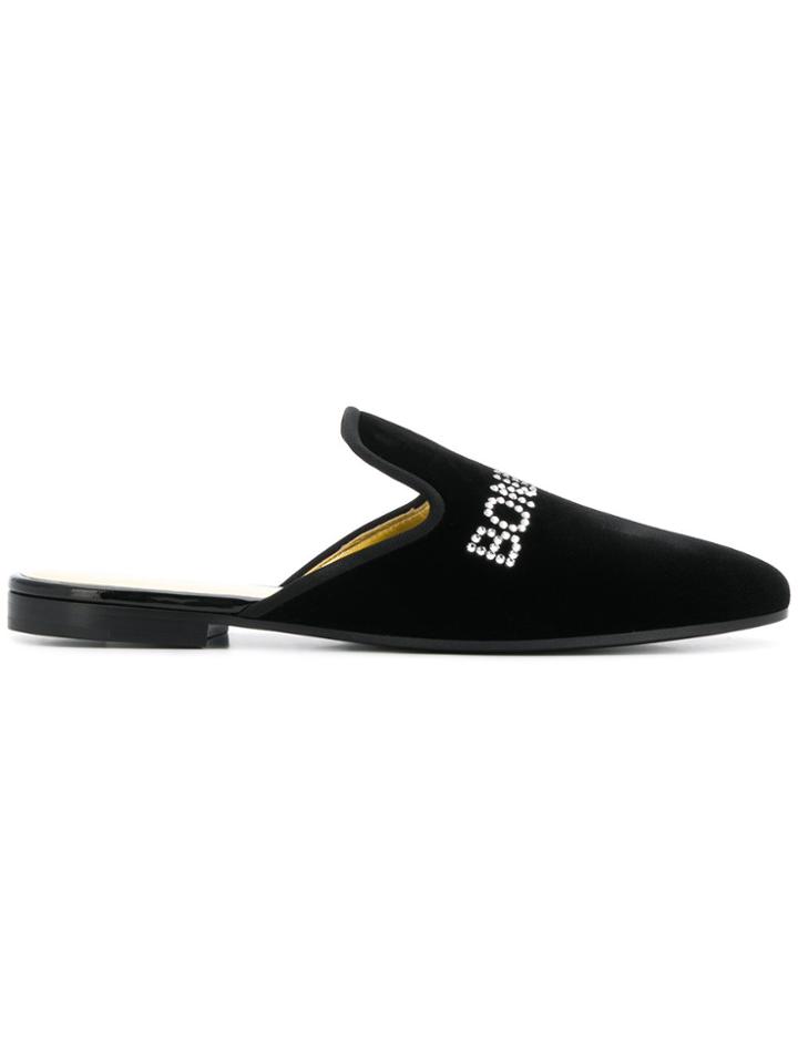 Giuseppe Zanotti Design Bonjour Nuit Mules - Black