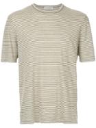 Gieves & Hawkes Striped T-shirt - Green
