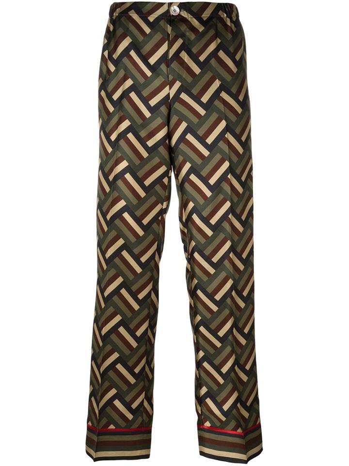 For Restless Sleepers 'kaky' Trousers, Women's, Size: 40, Silk