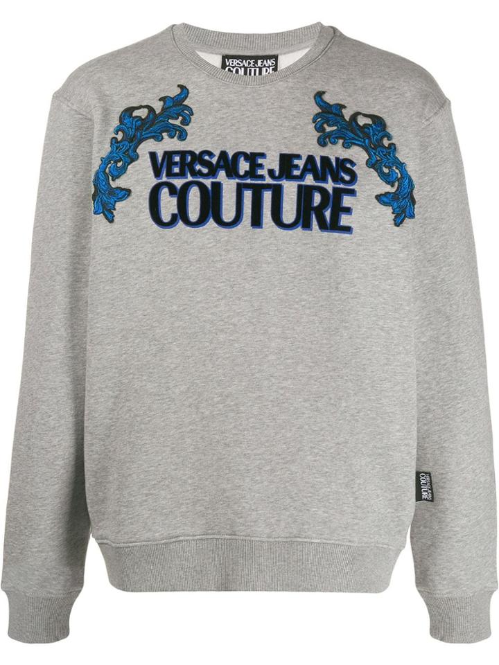 Versace Jeans Couture Logo Sweatshirt - Grey