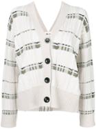 3.1 Phillip Lim Draped-back Cardigan - Pink & Purple