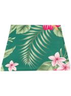 Mc2 Saint Barth Tropics Print Beach Blanket - Green