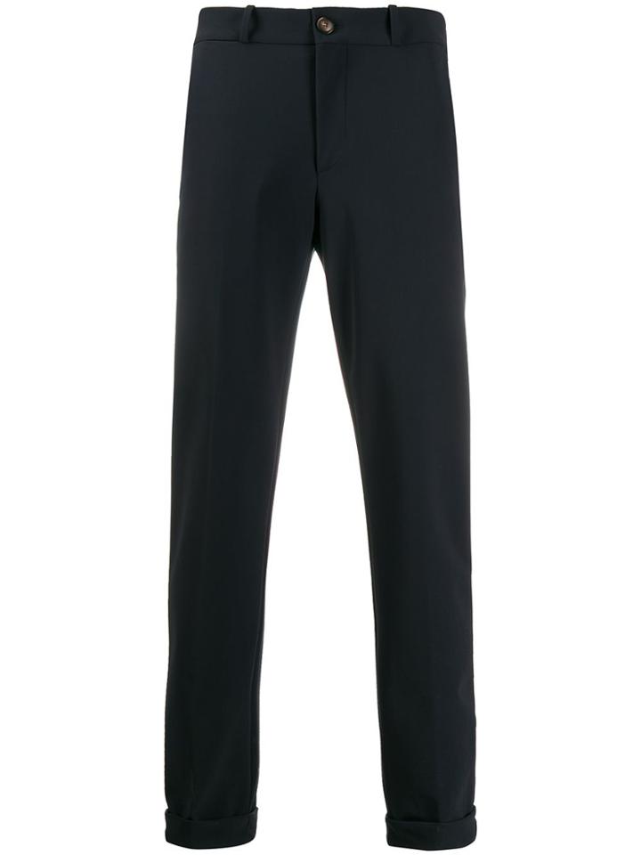 Rrd Slim-fit Tapered Trousers - Blue