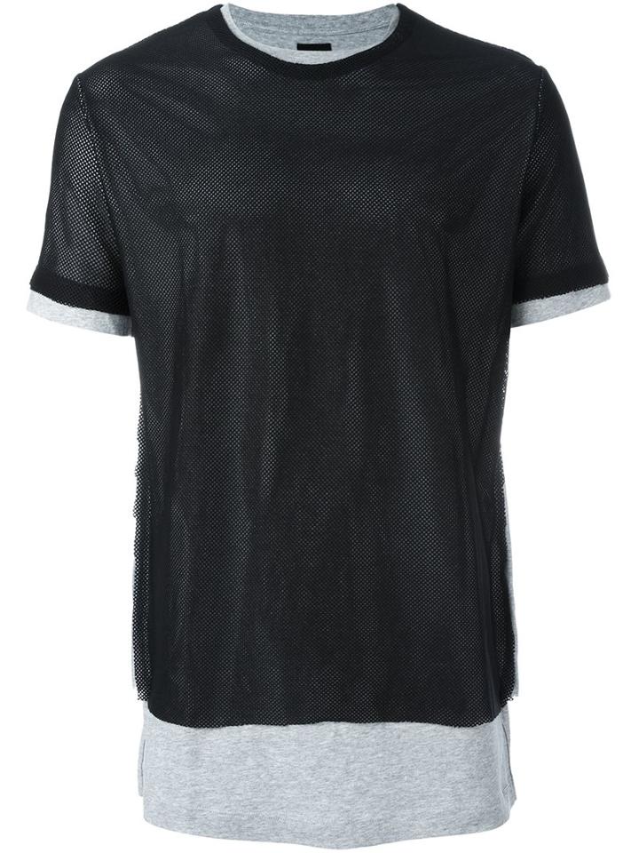 Diesel 'sea Weed' T-shirt, Men's, Size: Small, Black, Polyester/cotton