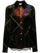Pierre-louis Mascia Colour-block Fitted Shirt - Multicolour
