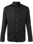 Philipp Plein Long-sleeve Fitted Shirt - Black