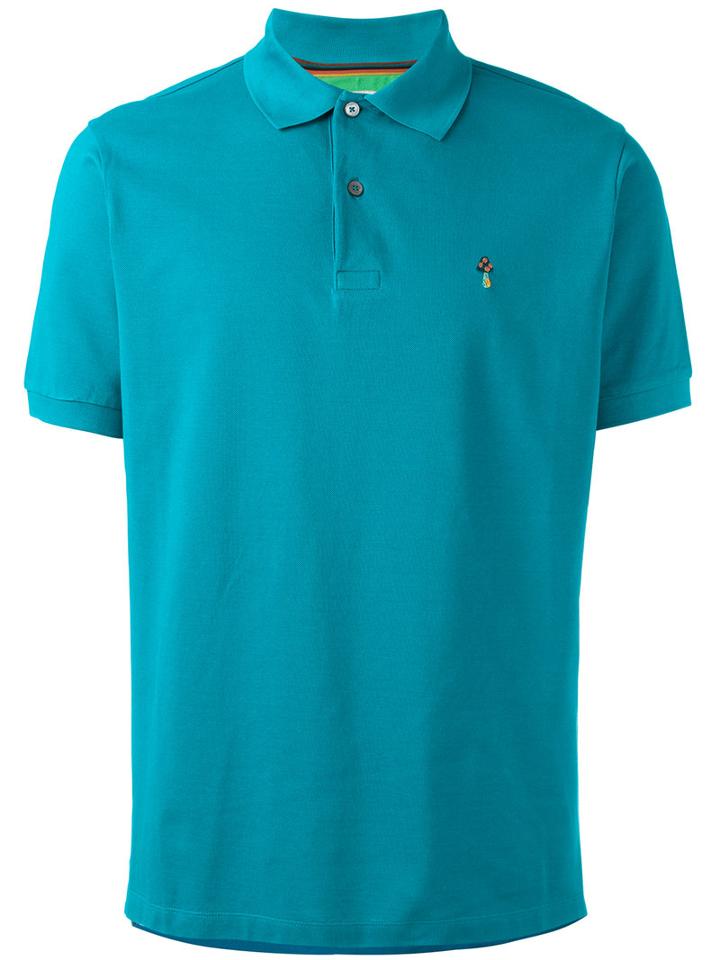 Paul Smith Classic Polo Shirt, Size: Large, Blue, Cotton