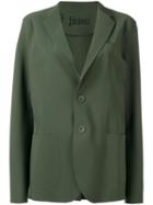 Herno - Single Patch Pocket Blazer - Men - Nylon/spandex/elastane - 46, Green, Nylon/spandex/elastane