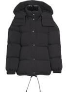 Burberry Detachable Hood And Sleeve Down-filled Puffer Jacket - Black