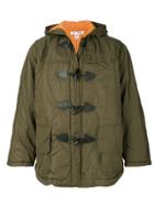 Comme Des Garçons Shirt Boys Padded Hooded Parka - Green