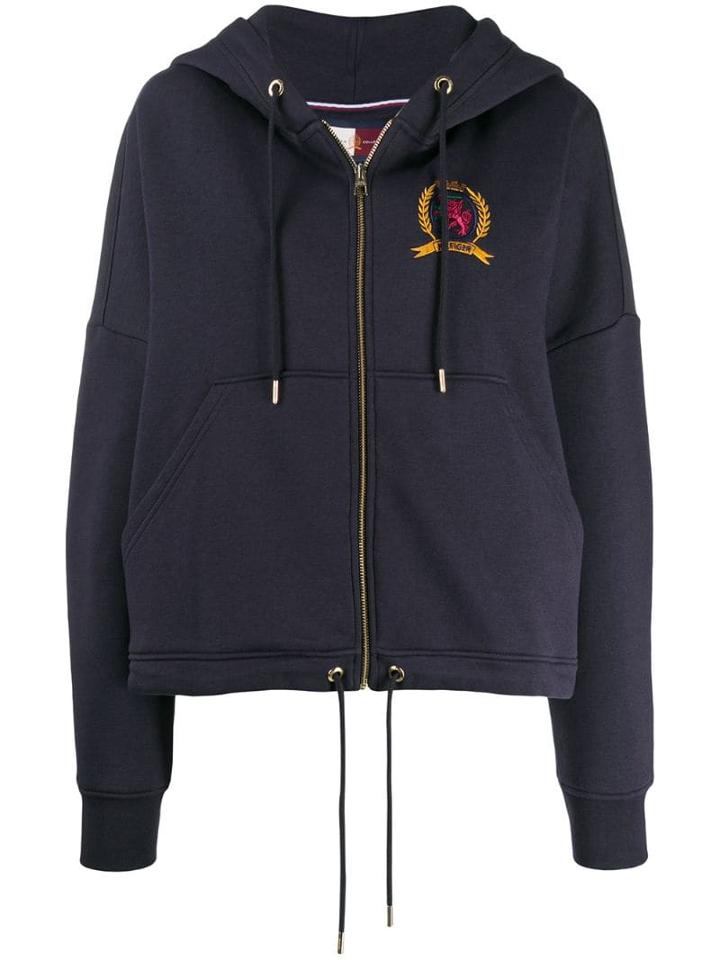 Tommy Hilfiger Hoodie Jacket - Blue