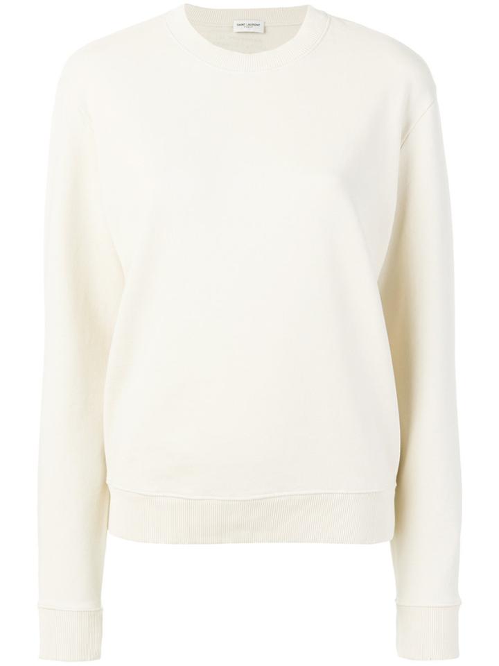 Saint Laurent Classic Sweatshirt - Nude & Neutrals