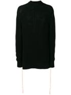 Jil Sander Oversized Jumper - Black