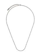 Saint Laurent Thin Byzantine Necklace - Metallic