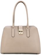 Furla Structured Tote - Grey