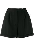 Styland High Waisted Shorts - Black