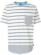 Ps By Paul Smith Mixed-stripe T-shirt - White