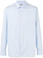 Très Bien - Short Tunic Shirt - Men - Cotton - 48, Blue, Cotton