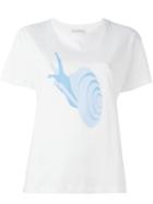 Jw Anderson Snail Print T-shirt - White