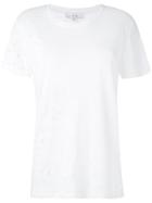 Iro Lightly Distressed T-shirt - White