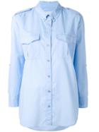 Equipment Oversized Shirt, Women's, Size: Xs, Blue, Cotton