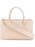 Lancaster - Rectangular Top Handles Bag - Women - Leather - One Size, Nude/neutrals, Leather