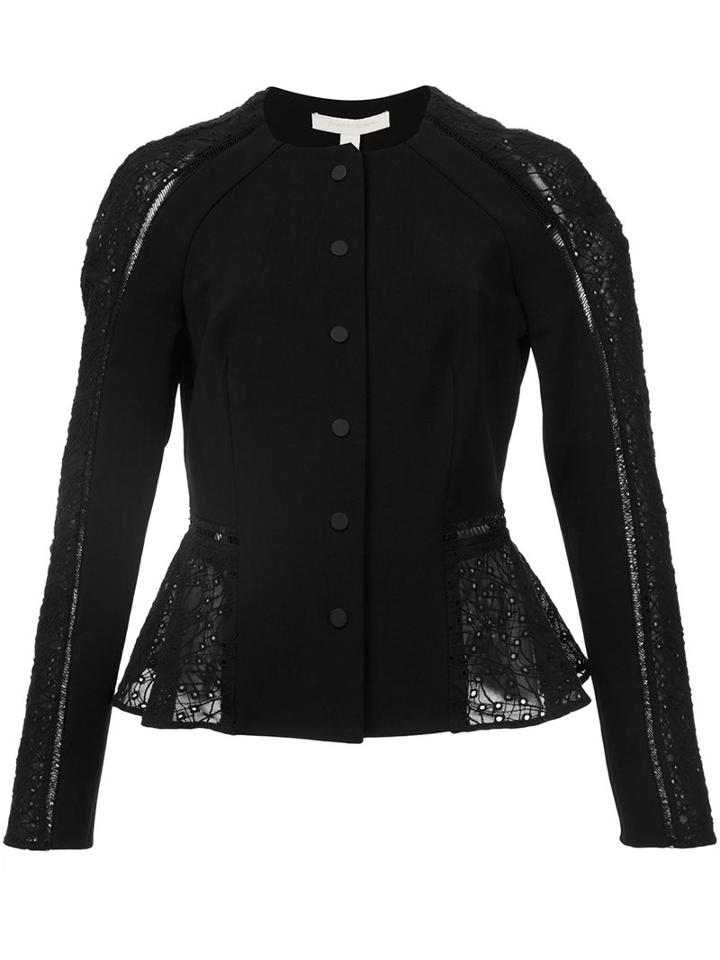 Jonathan Simkhai Macrame Detailing Cropped Jacket