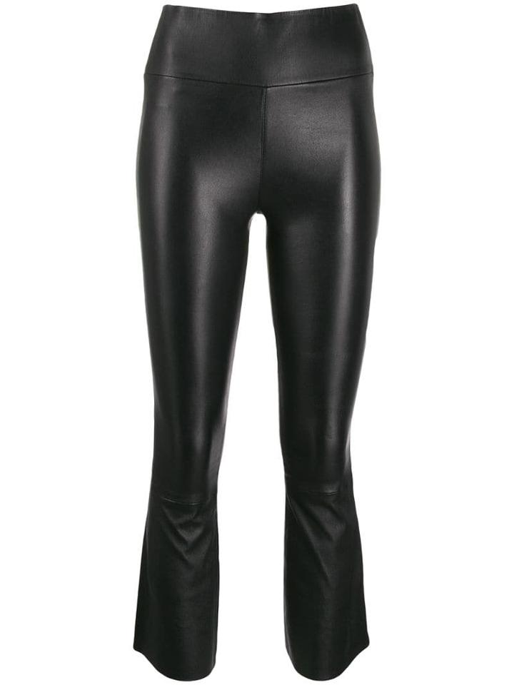 Sprwmn Cropped Slim-fit Leggings - Black