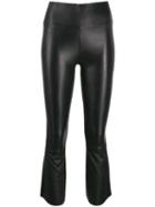 Sprwmn Cropped Slim-fit Leggings - Black