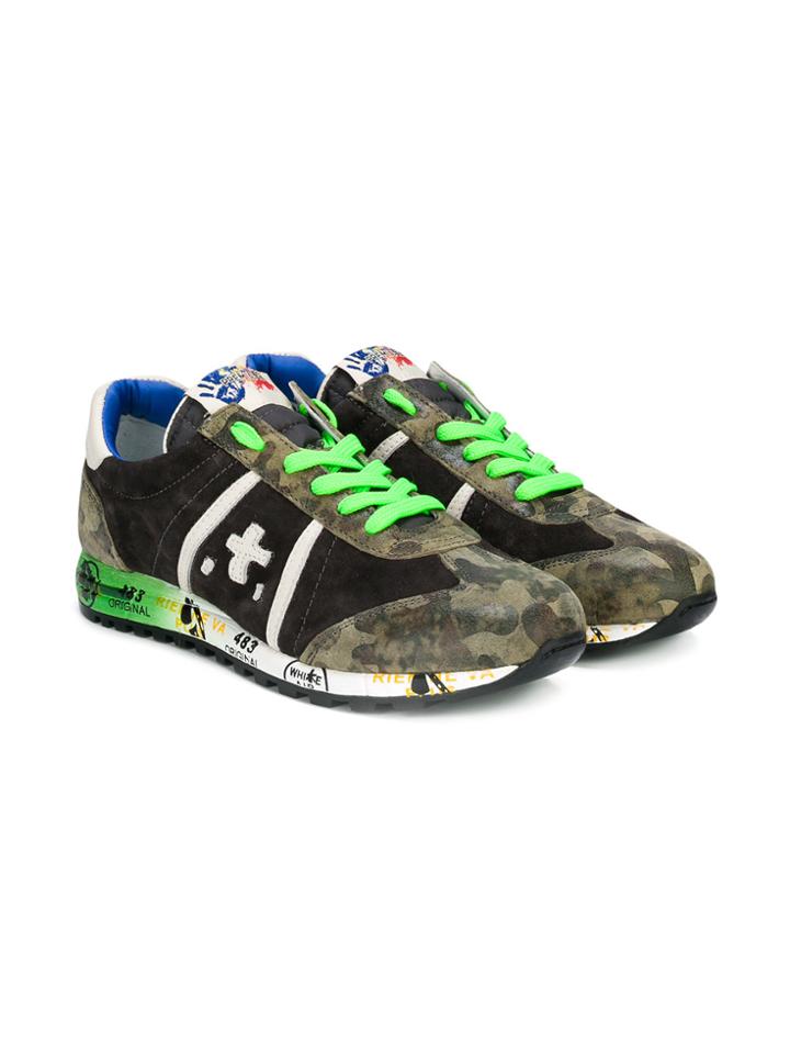 Premiata Kids Lucy Sneakers - Green