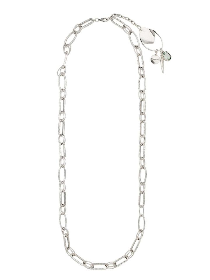 Camila Klein Elos Long Necklace - Silver