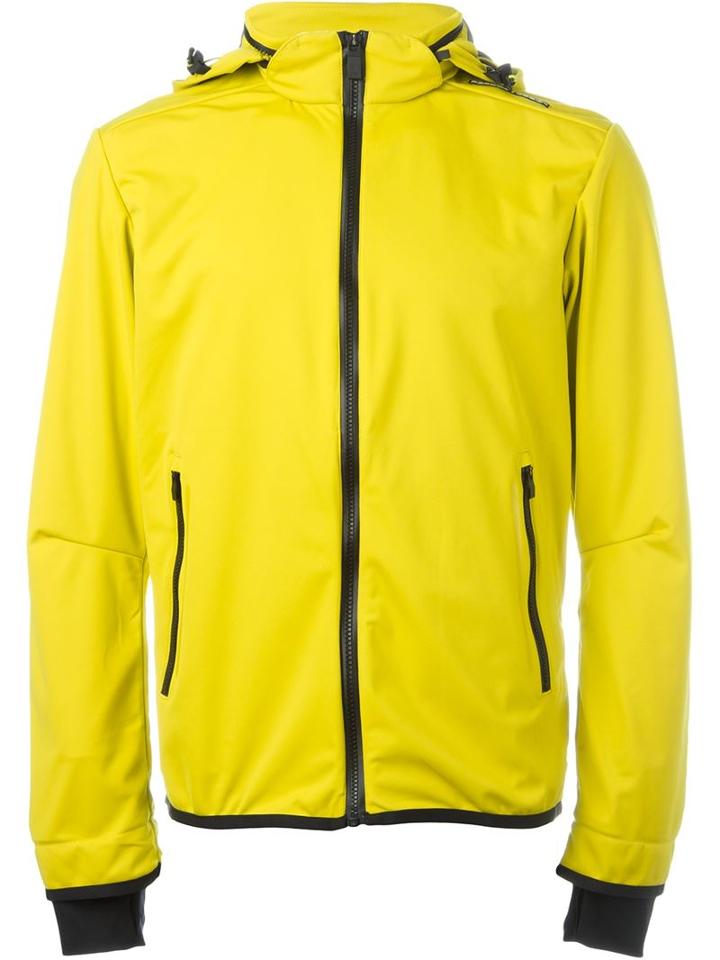 Adidas 'porsche Design Sports' Jacket, Men's, Size: Small, Yellow/orange, Polyester/polytetrafluoroethylene (ptfe)