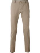 Moncler - Classic Chinos - Men - Cotton/spandex/elastane - 52, Nude/neutrals, Cotton/spandex/elastane