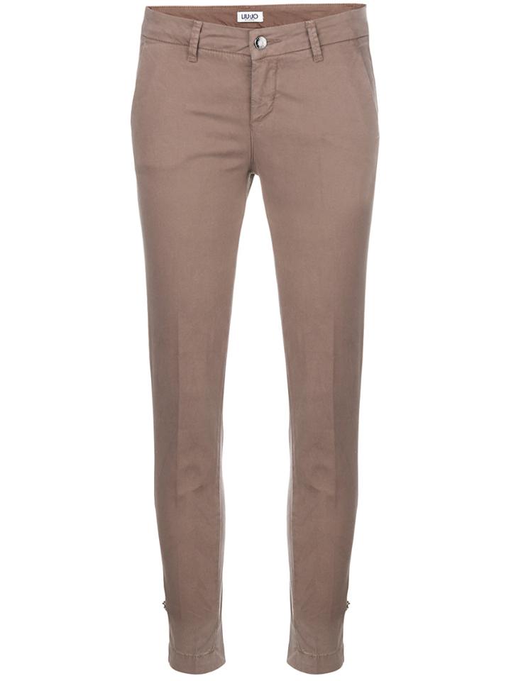 Liu Jo Slim Fit Trousers - Brown