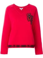 Tommy Hilfiger Tommy X Gigi Logo Sweater - Red