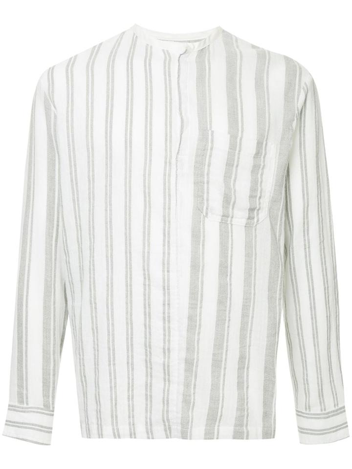 Lemlem Abel Striped Shirt - White